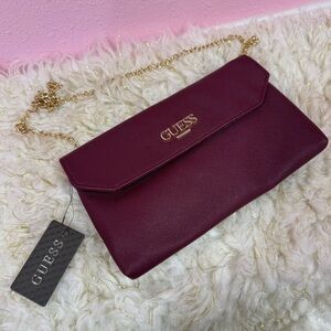 GUESS Burgundy Crossbody Bag